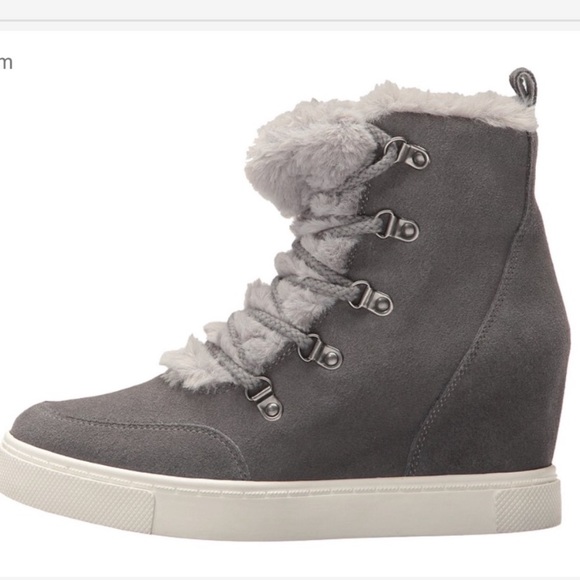 Steve Madden Lift Wedge Sneaker - Picture 2 of 6